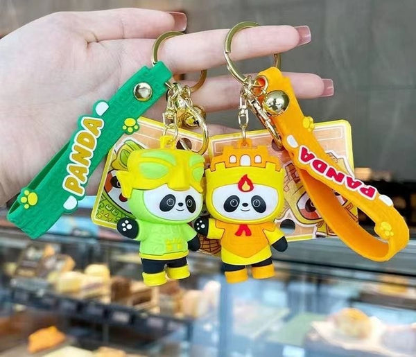 Panda Cosplay Keychain - Cute & Quirky Panda Keychains In India