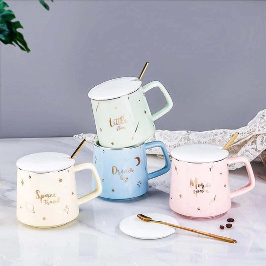 Pastel Galaxy Mug - Quirky & Cute Coffee Mugs In India For Coffee Lovers