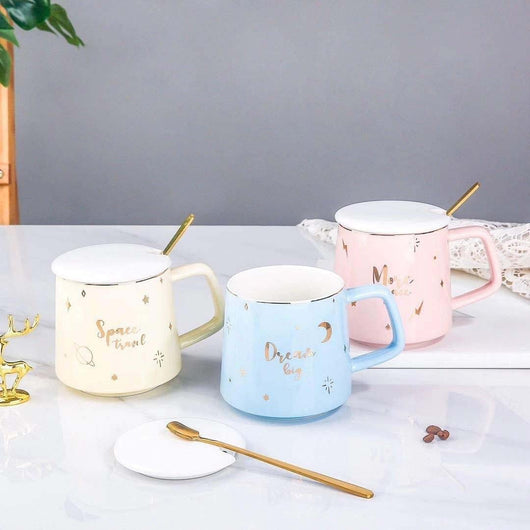 Pastel Galaxy Mug - Quirky & Cute Coffee Mugs In India For Coffee Lovers