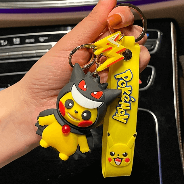 Pikachu Pokemon Hoodie Cosplay Keychain - Unique Keychains
