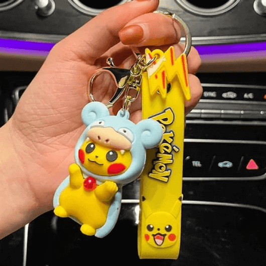 Pikachu Pokemon Hoodie Cosplay Keychain - Unique Keychains