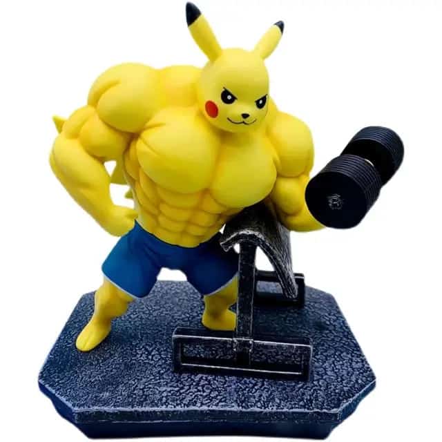 Pokemon Gym Buff Action Figures