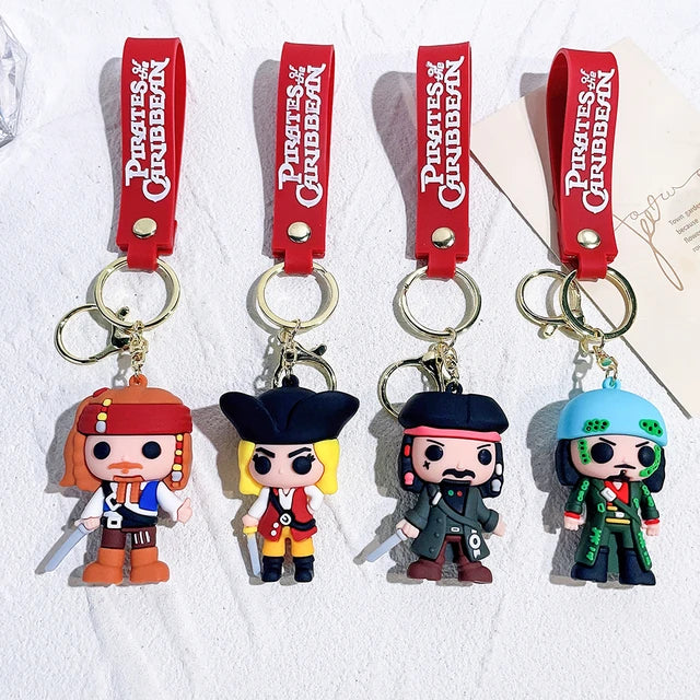 Pirates of the Caribbean Jack Sparrow Keychain