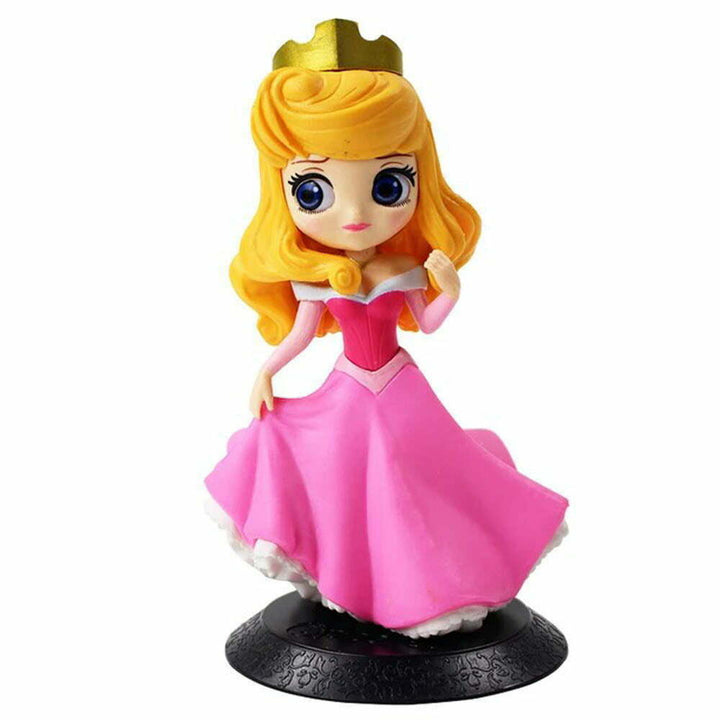 Sleeping Beauty Princess Aurora Pink Dress Q Style Figure - Princess Figures in India
