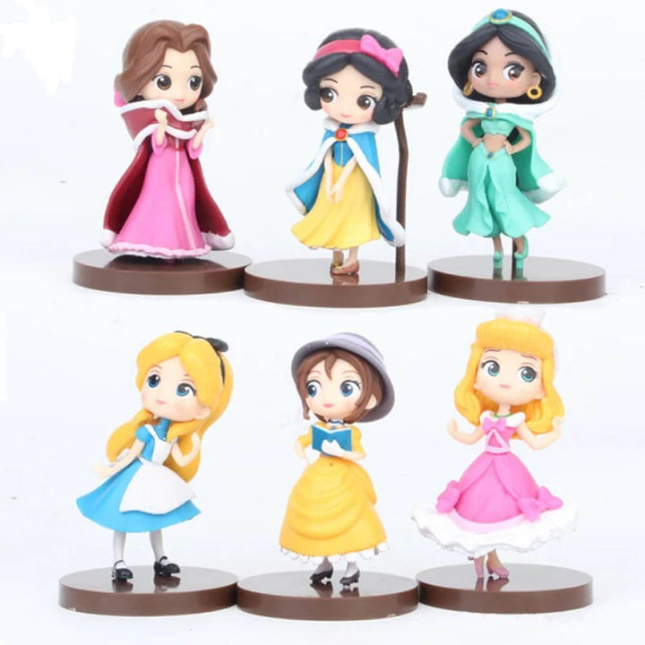 Q Style Princess Mini Set Of 6 - Anime Figures in India