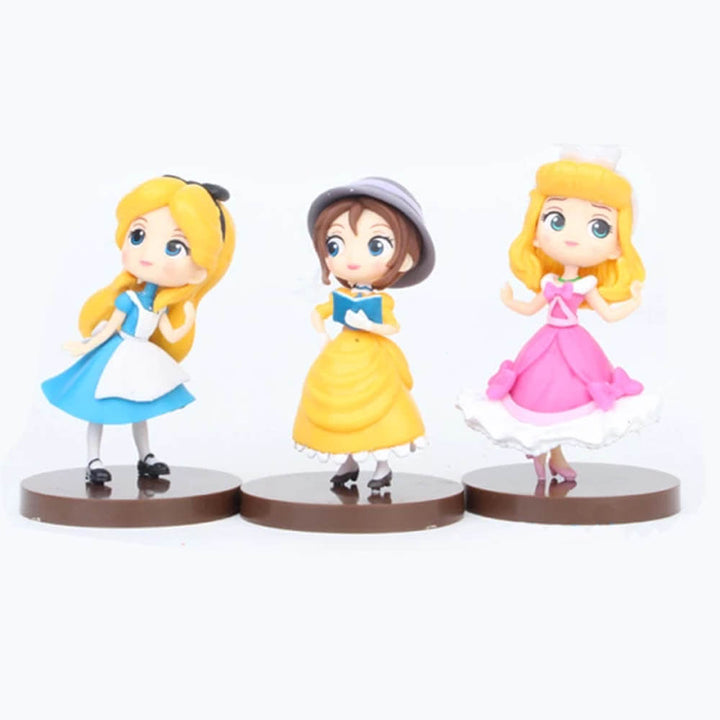 Q Style Princess Mini Set Of 6 - Anime Figures in India