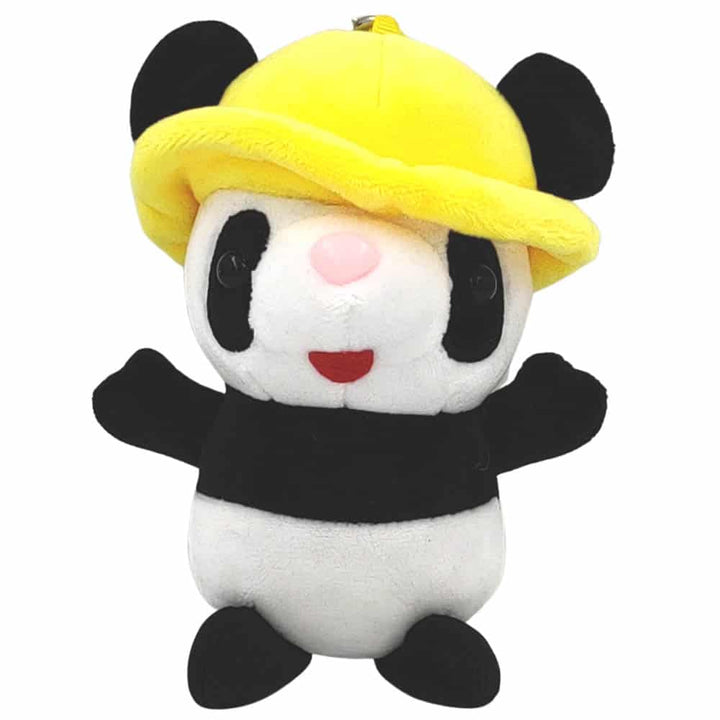 Scented Panda Soft Toy - Hat - Cute & Quirky Scented Toy With Keyring