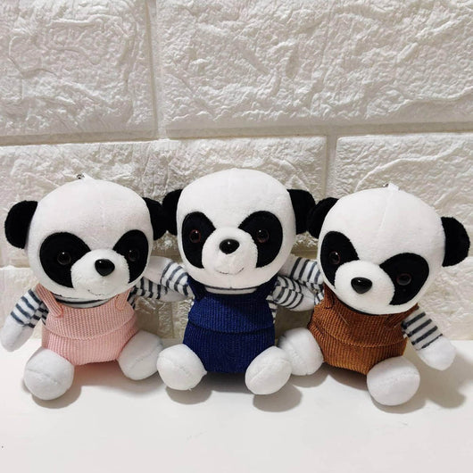Scented Panda Soft Toy - Jumper - Cute & Quirky Soft Toy with Keyring