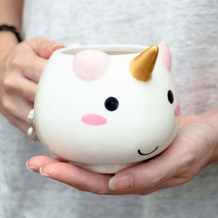 Smiling Unicorn Horn Mug - Kawaii And Quirky Coffee Mugs in India