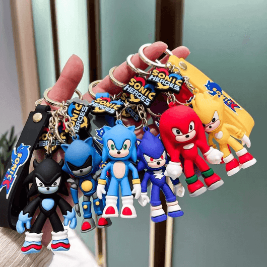 Sonic Heroes 3D Keychain - Quirky Keychains For Gifts in India