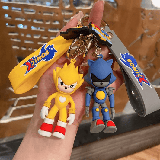 Sonic Heroes 3D Keychain - Quirky Keychains For Gifts in India