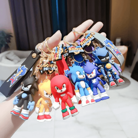 Sonic Heroes 3D Keychain - Quirky Keychains For Gifts in India