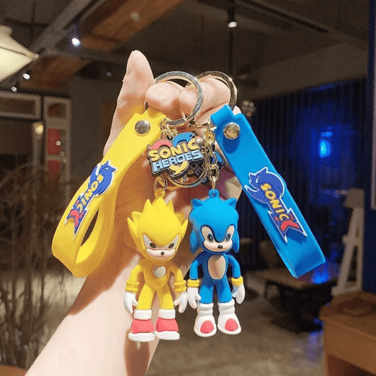 Sonic Heroes 3D Keychain - Quirky Keychains For Gifts in India