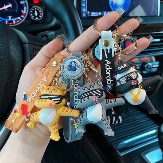 Street Dance Animal Keychain