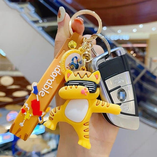 Street Dance Animal Keychain