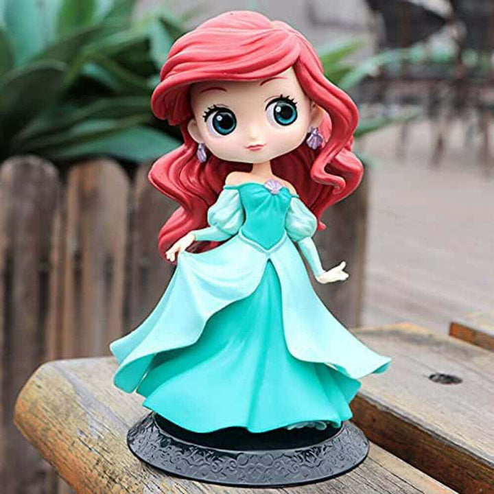 The Little Mermaid Ariel Princess Dress Q Style Figure - Princess Figures in India