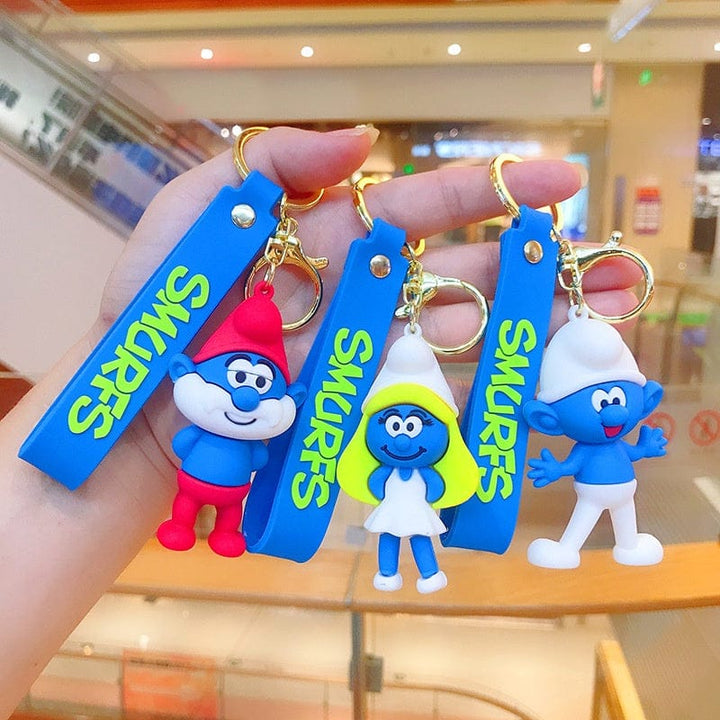 The Smurfs Figure Keychain - Cute & Quirky Keychains Available in India