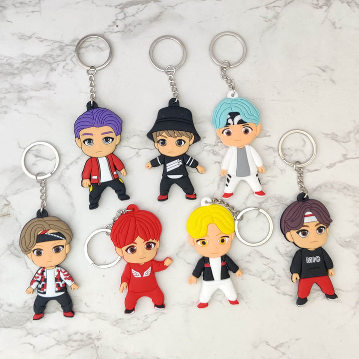 Tiny Tan Keychain - Cute & Quirky BTS Merch For BTS Army in India