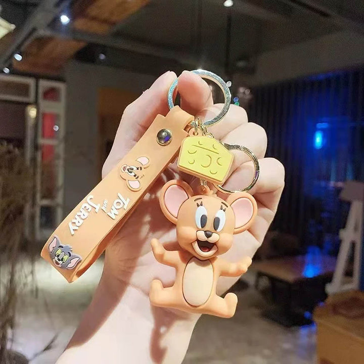 Tom & Jerry Keychain - Cute & Quirky Cartoon Keychain For Gifts In India