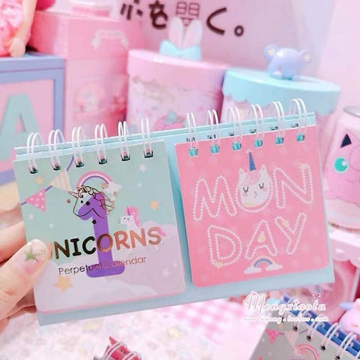 Unicorn Calendar - Cute & Quirky Desk Accessories For Unicorn Lovers