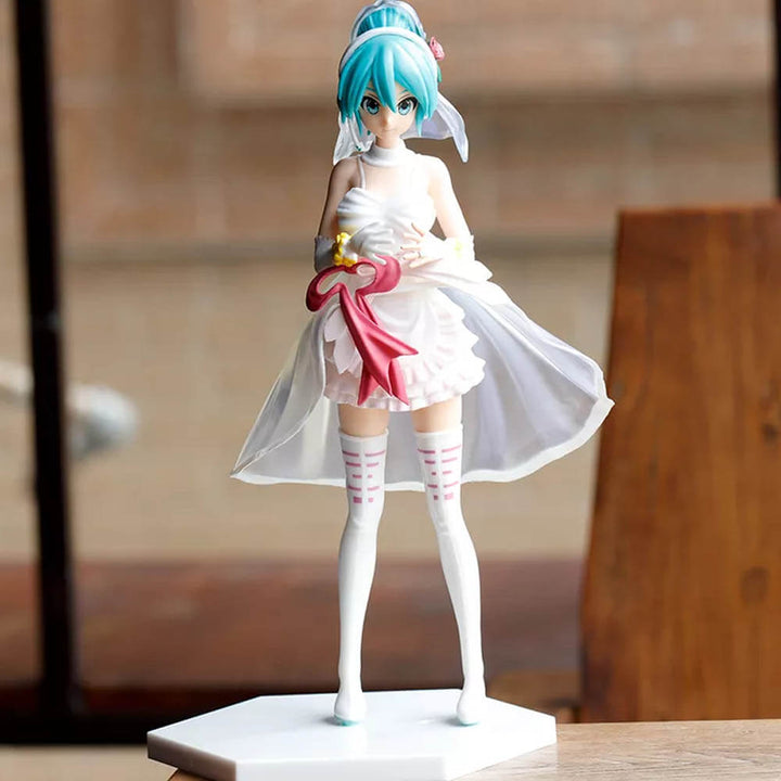 Wedding Dress Hatsune Miku Action Figure - Anime figures in India