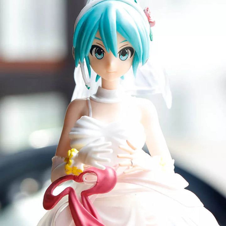 Wedding Dress Hatsune Miku Action Figure - Anime figures in India