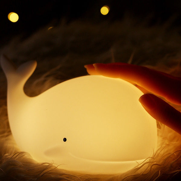 Kawaii Whale Touch Lamp - Single Piece