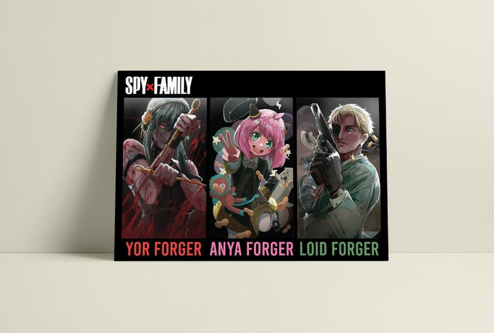 Spy x Family Action Poster